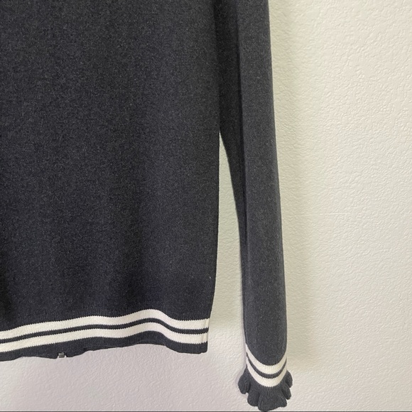 Ruffle Trim Track Jacket sz S - Picture 10 of 16